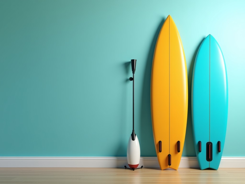 Electric Surfboard With Handle