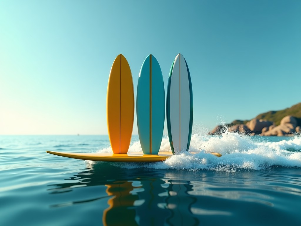 High Performance Gas Powered Surfboard