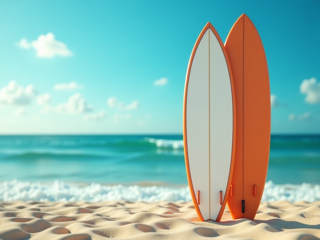 Lightweight Gasoline Surfboard
