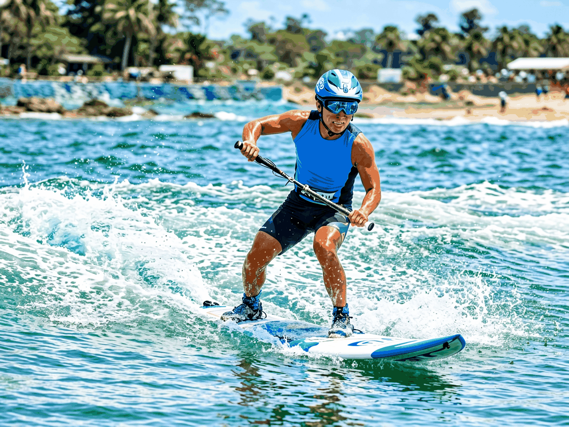 Racing Petrol Surfboard For Competition
