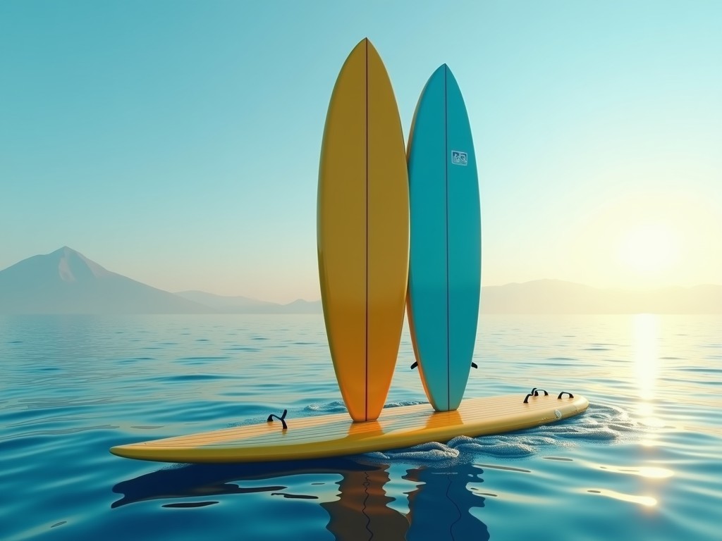 Stand Up Gas Powered Surfboard For Water Sports